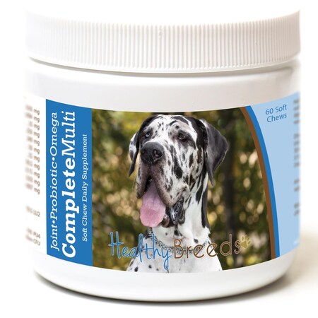 Healthy Breeds Great Dane All in One Multivitamin Soft Chew, 60PK 192959007880
